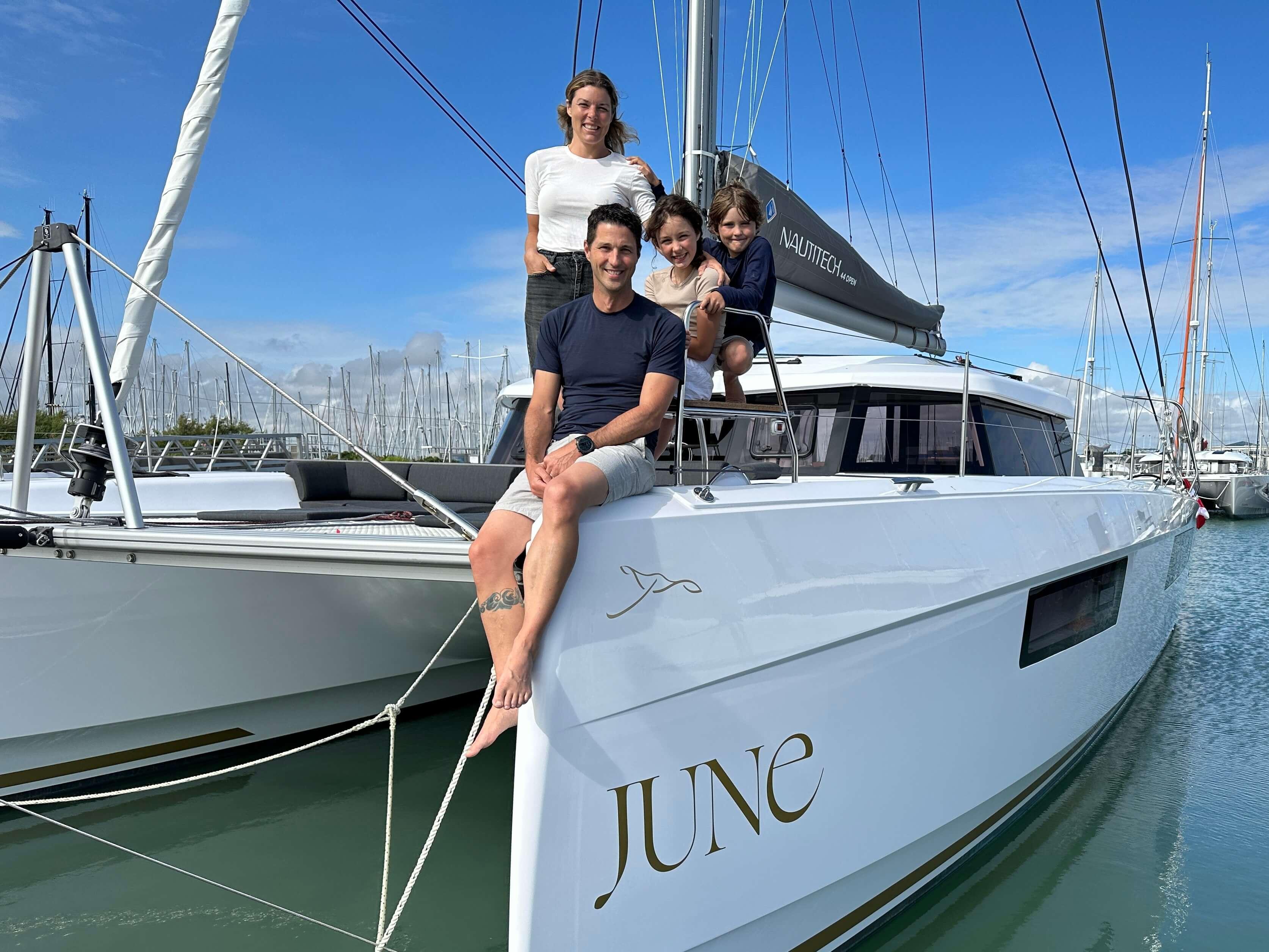Famille sailing june