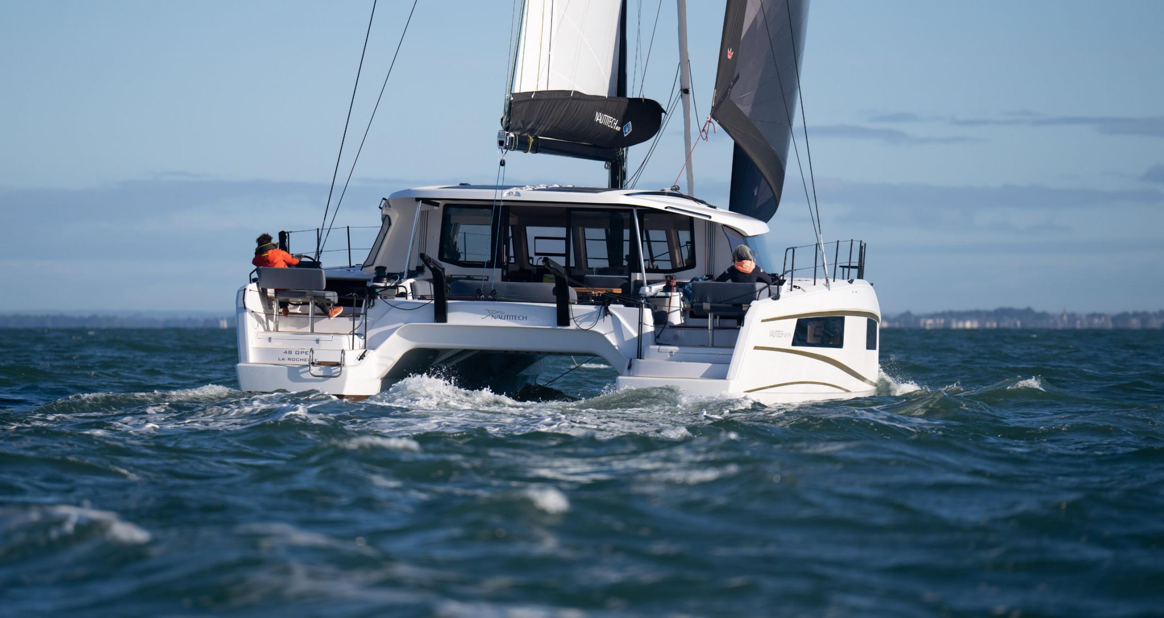 48 foot catamaran interior