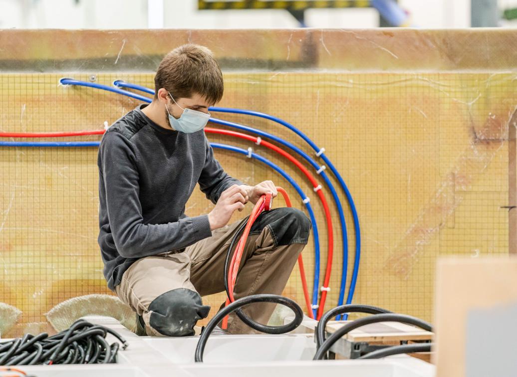 Electricien nautique