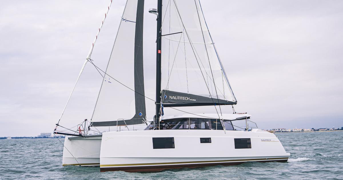 Nautitech Sailing Catamaran 40ft exterior photo